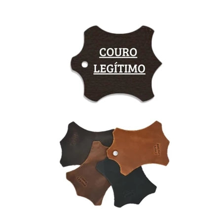 Carteira Slim Couro Legitimo